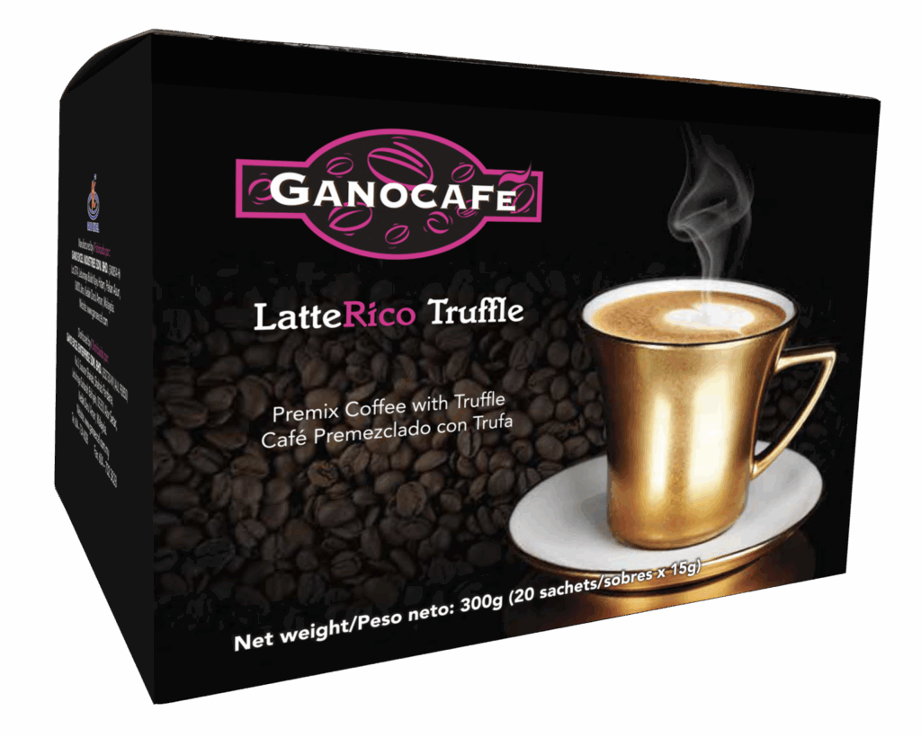 GanoCafe com trufa preta latterico